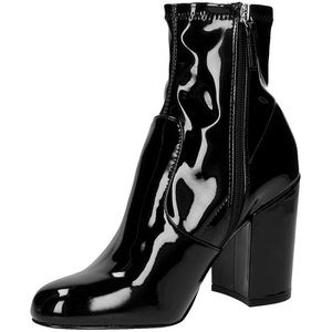 STEVE MADDEN GAZE patent leather booties